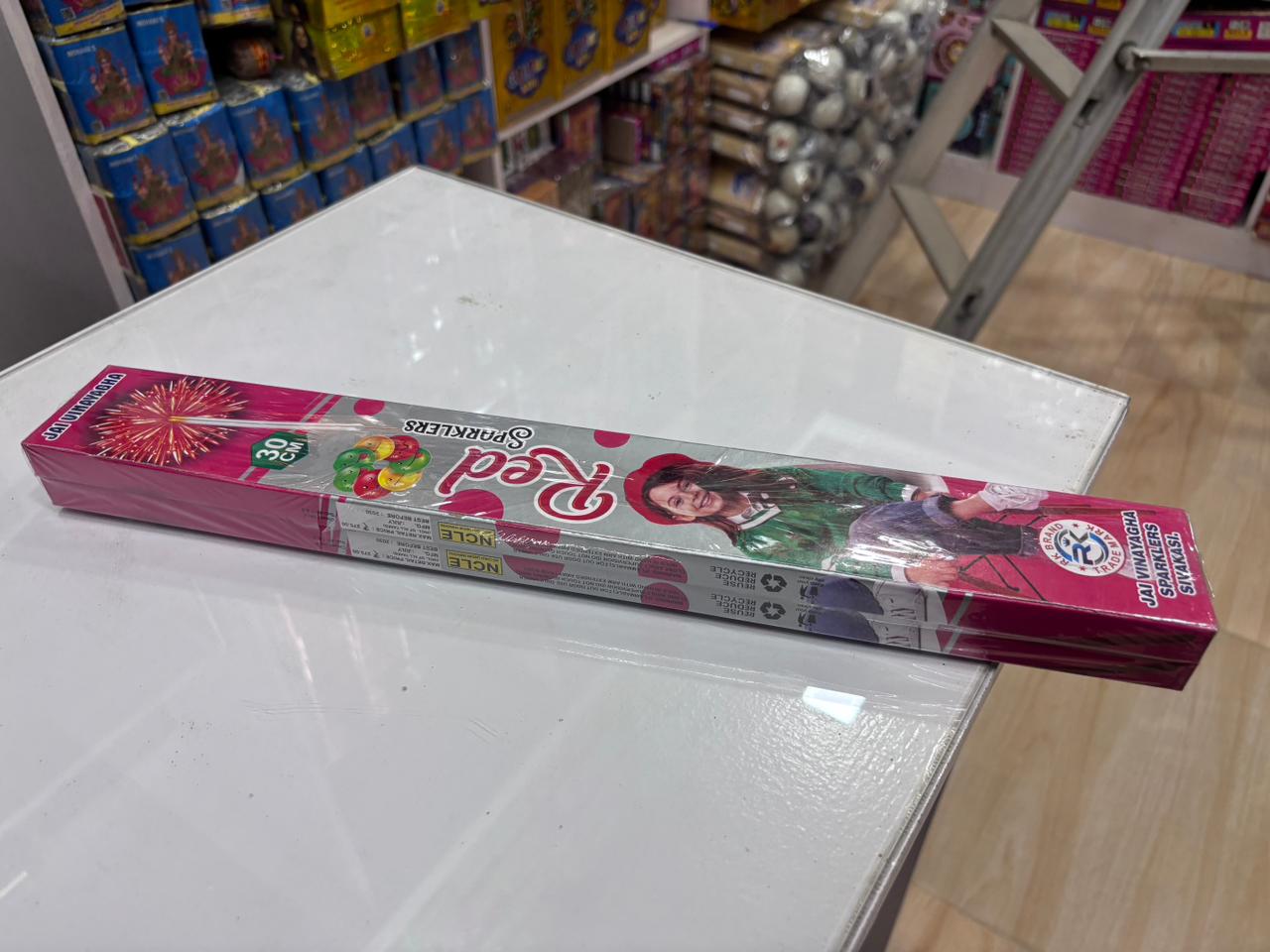 30 cm Red Sparklers